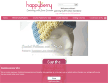 Tablet Screenshot of happyberry.co.uk